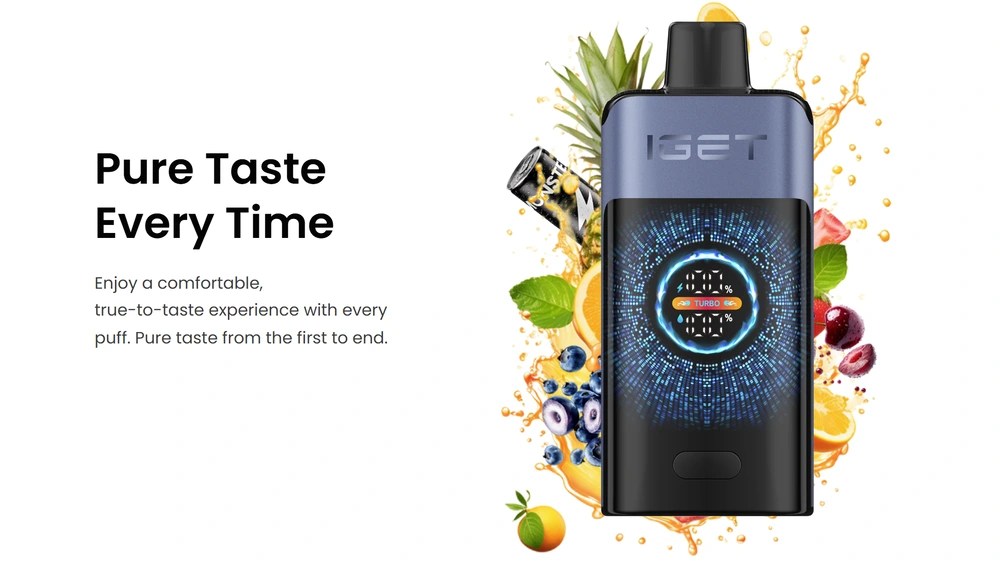 Person at festival vaping IGET One, vape in work bag Australia, IGET One lifestyle travel - IGET One Disposable Vape Australia: Best Flavors & Spec 2025